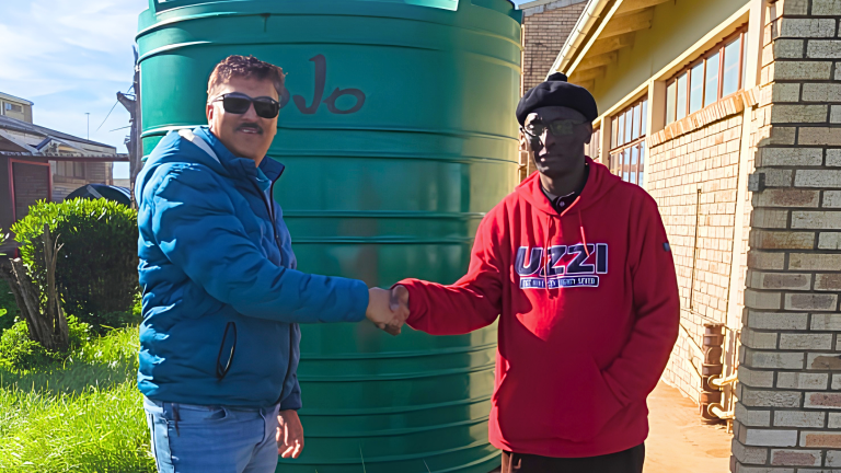 Learners at Nelson Mandela Bay schools benefit from improved water infrastructure after Coega Steels upgrades school facilities.