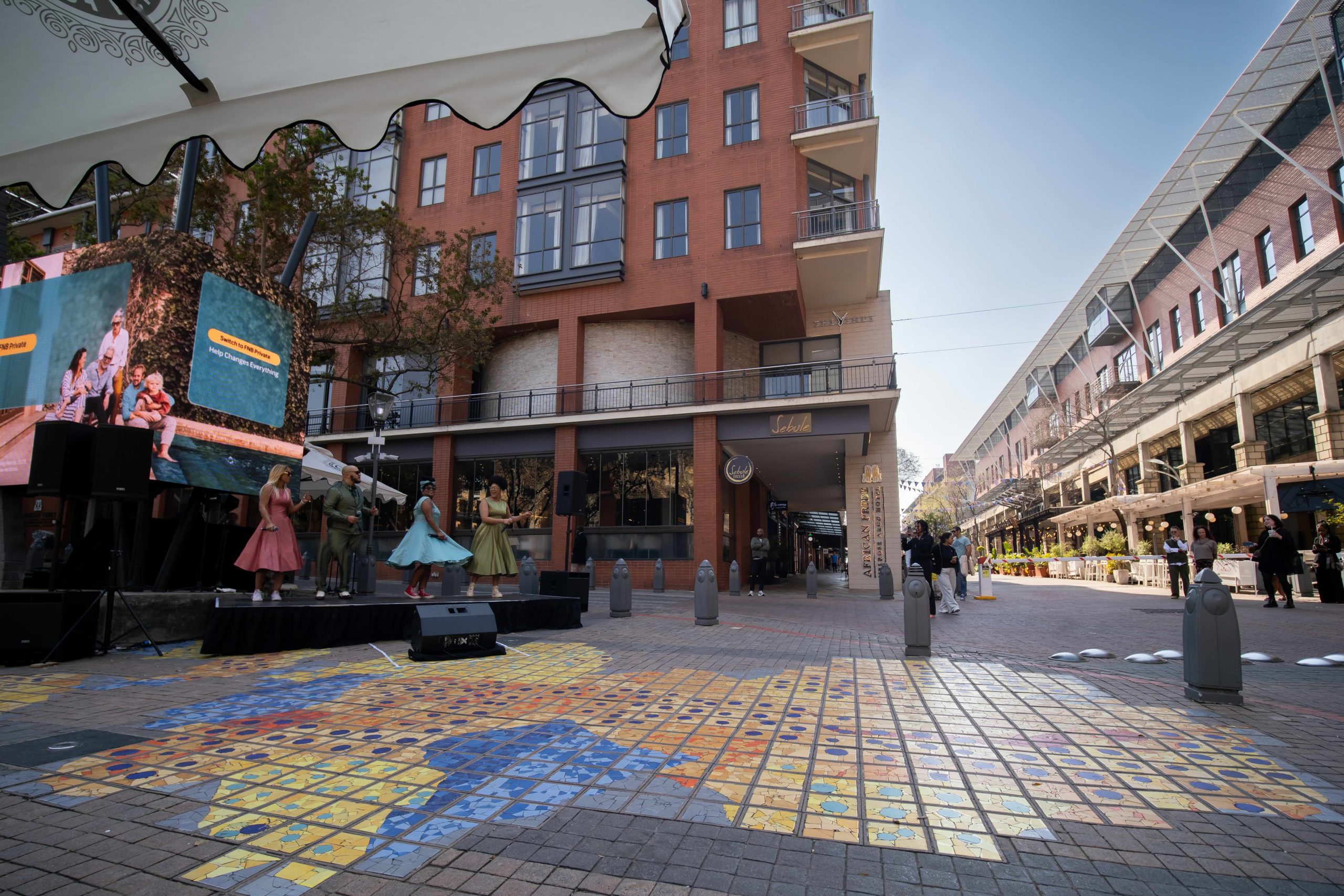 Spring starts at Melrose Arch with a weekend made for being outdoors