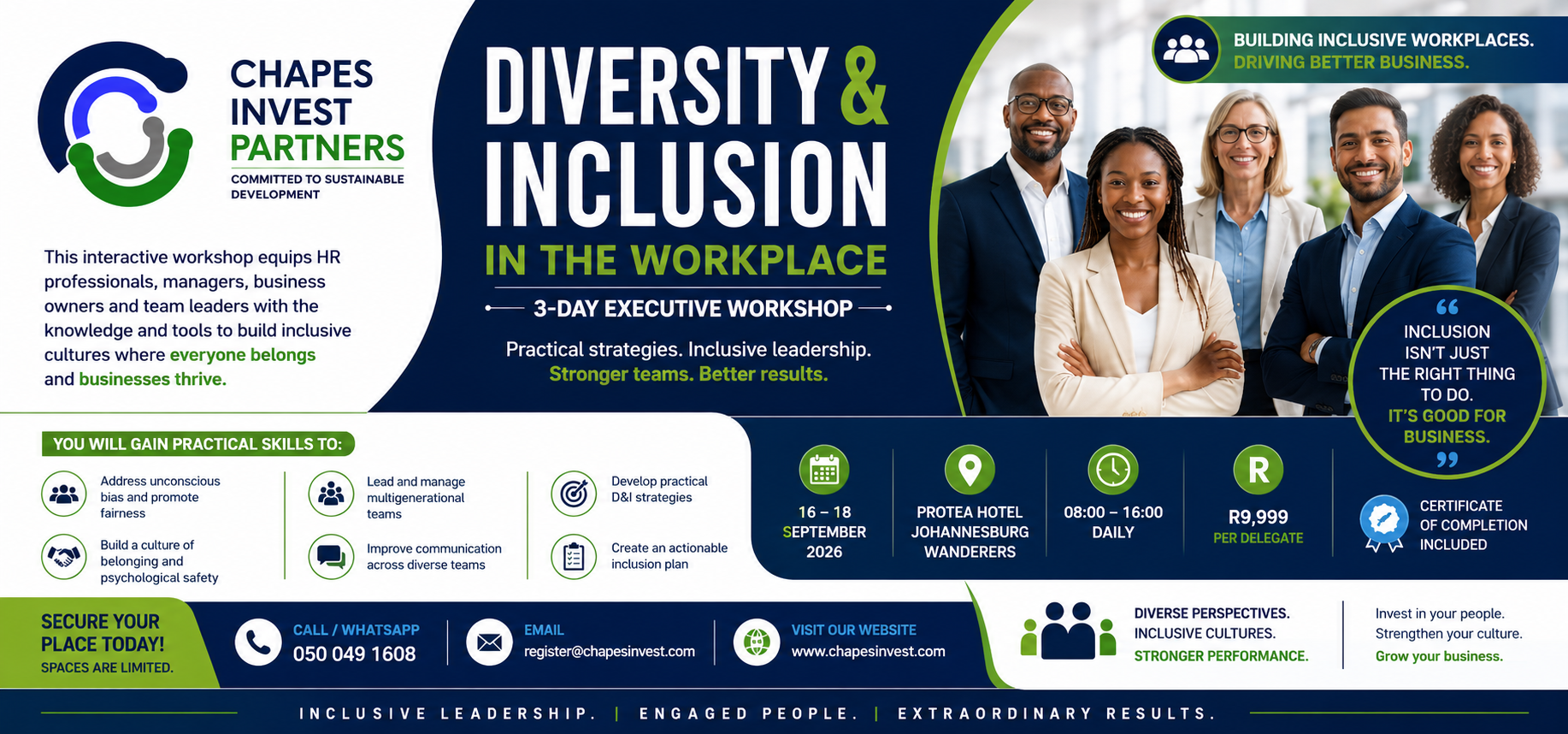 Diversity and Inclusion in the Workplace – Chapes Invest