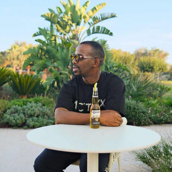 Grammy Award winner Zakes Bantwini celebrating his appointment as Corona Brand Ambassador during his European summer tour