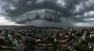 Severe thunderstorms approaching KwaZulu-Natal