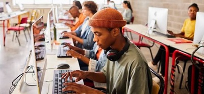 South African young people developing technical skills