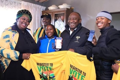 Cyril Ramaphosa campaigns ahead of South Africa's 2026 local government elections