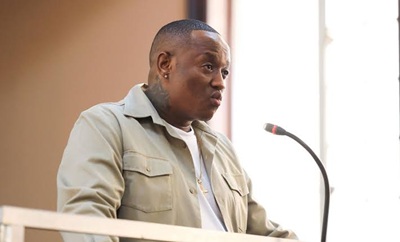 Jub Jub Molemo Maarohanye appearing in the Germiston Magistrates Court