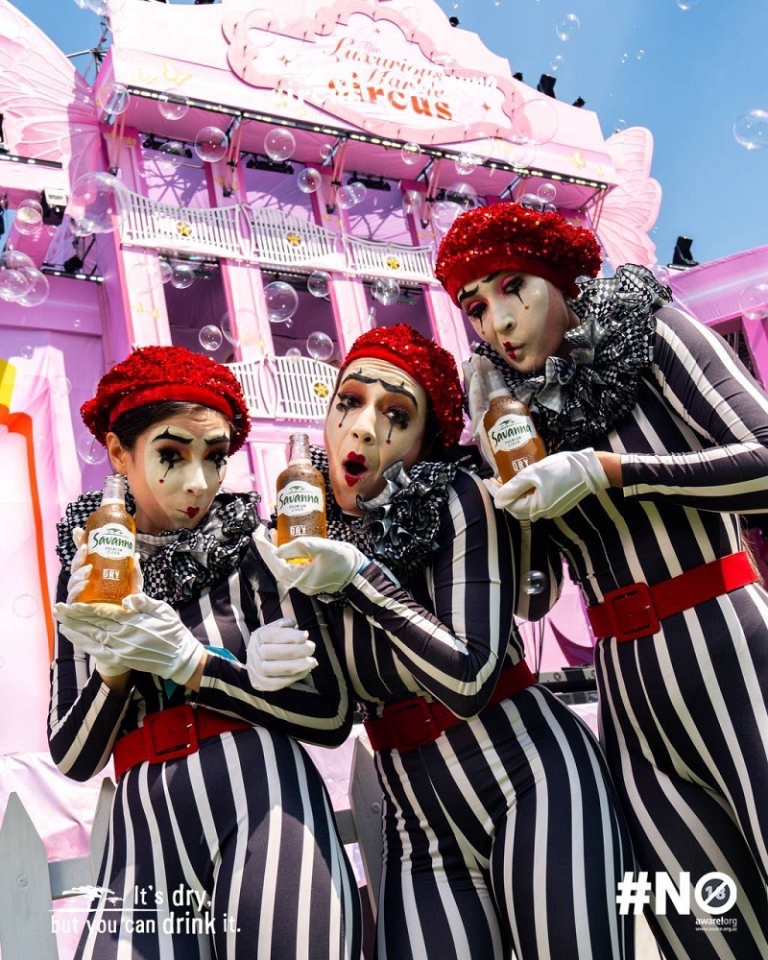 ICYMI: Savanna’s Dry District Transformed the Luxurious Marble Circus into a Sipsational Spectacle.